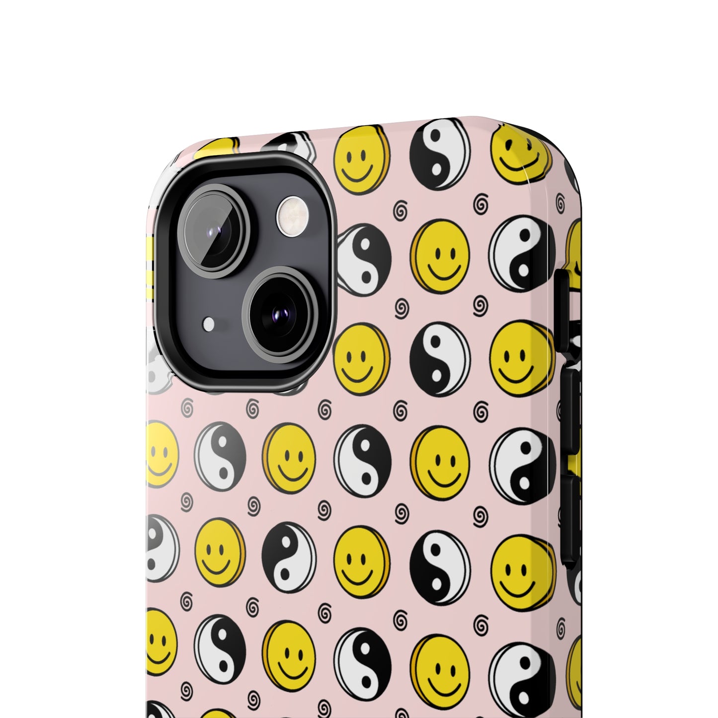 Yin and yang X Smiley Tough iPhone Case