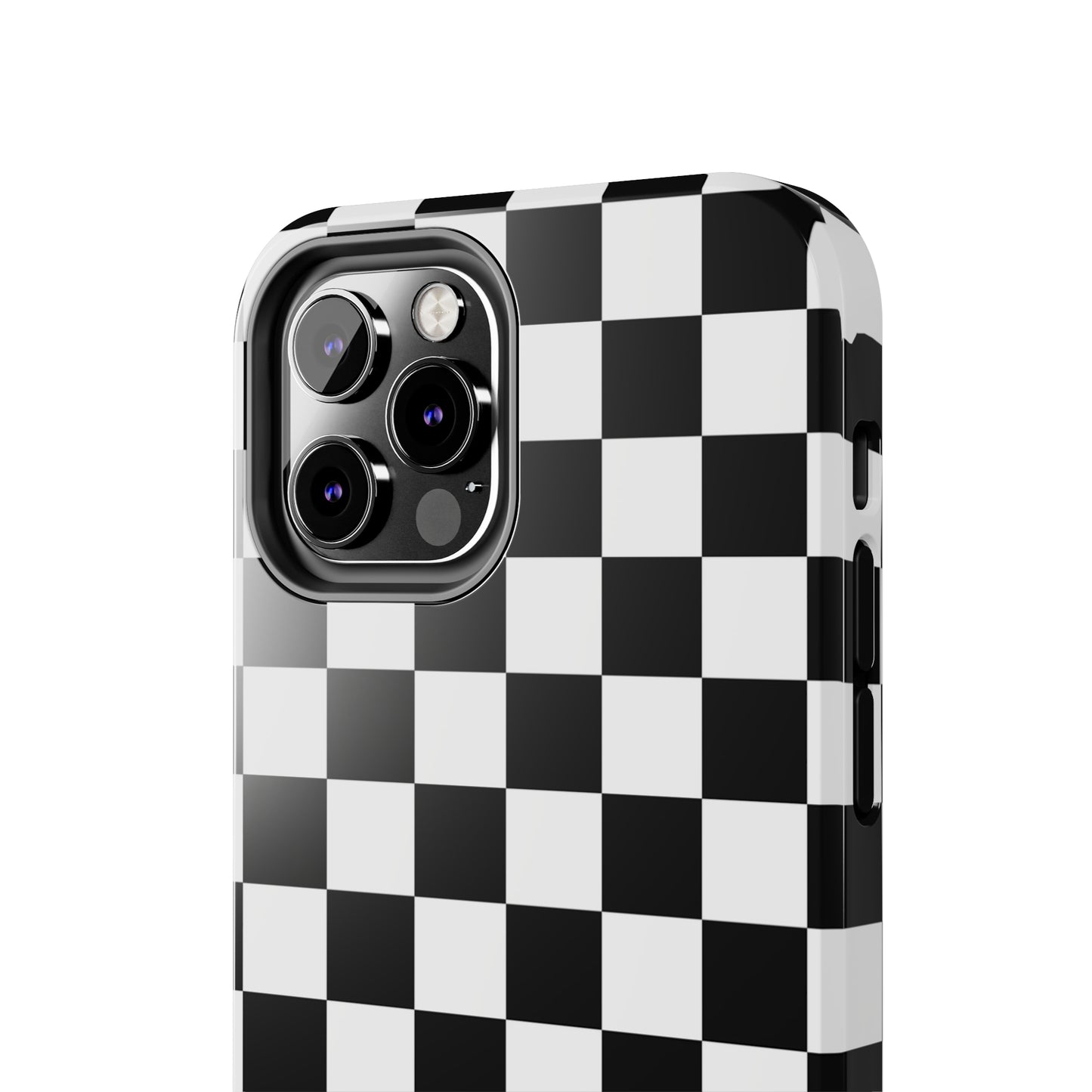 Black and white checks Tough Case