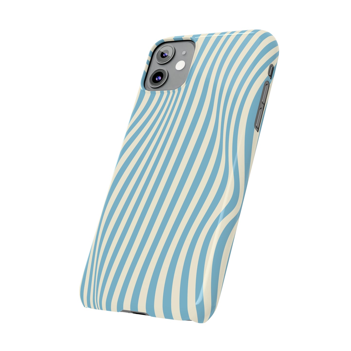 Aqua Swirl Snap Case