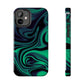 Misty Emerald Tough iPhone Case