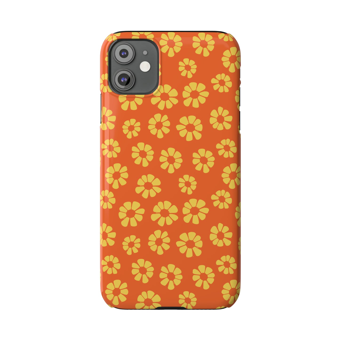 Maio laranja Pattern Snap Case