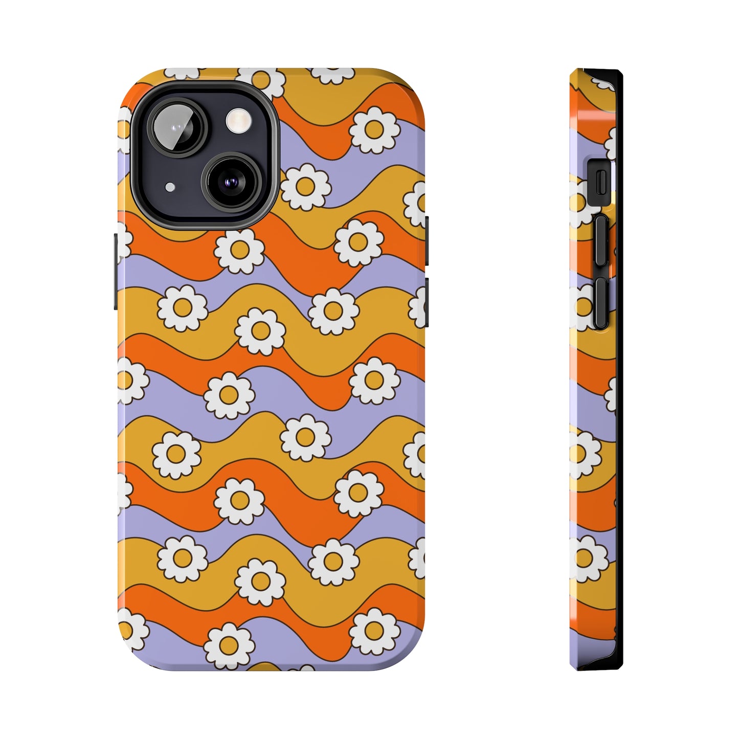 Retro Garden Tough iPhone Case