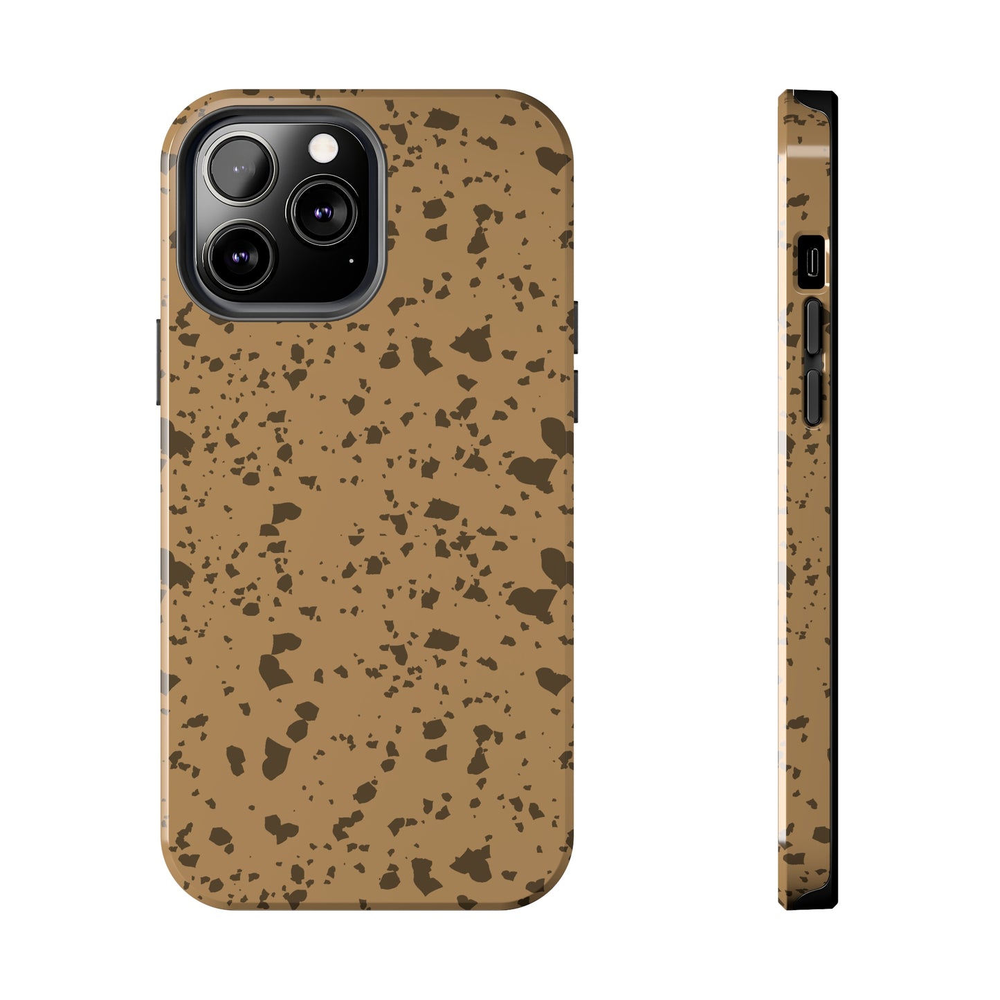 Fawn Terrazzo Tough iPhone Case