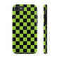 Pickled Checkers Tough iPhone Case