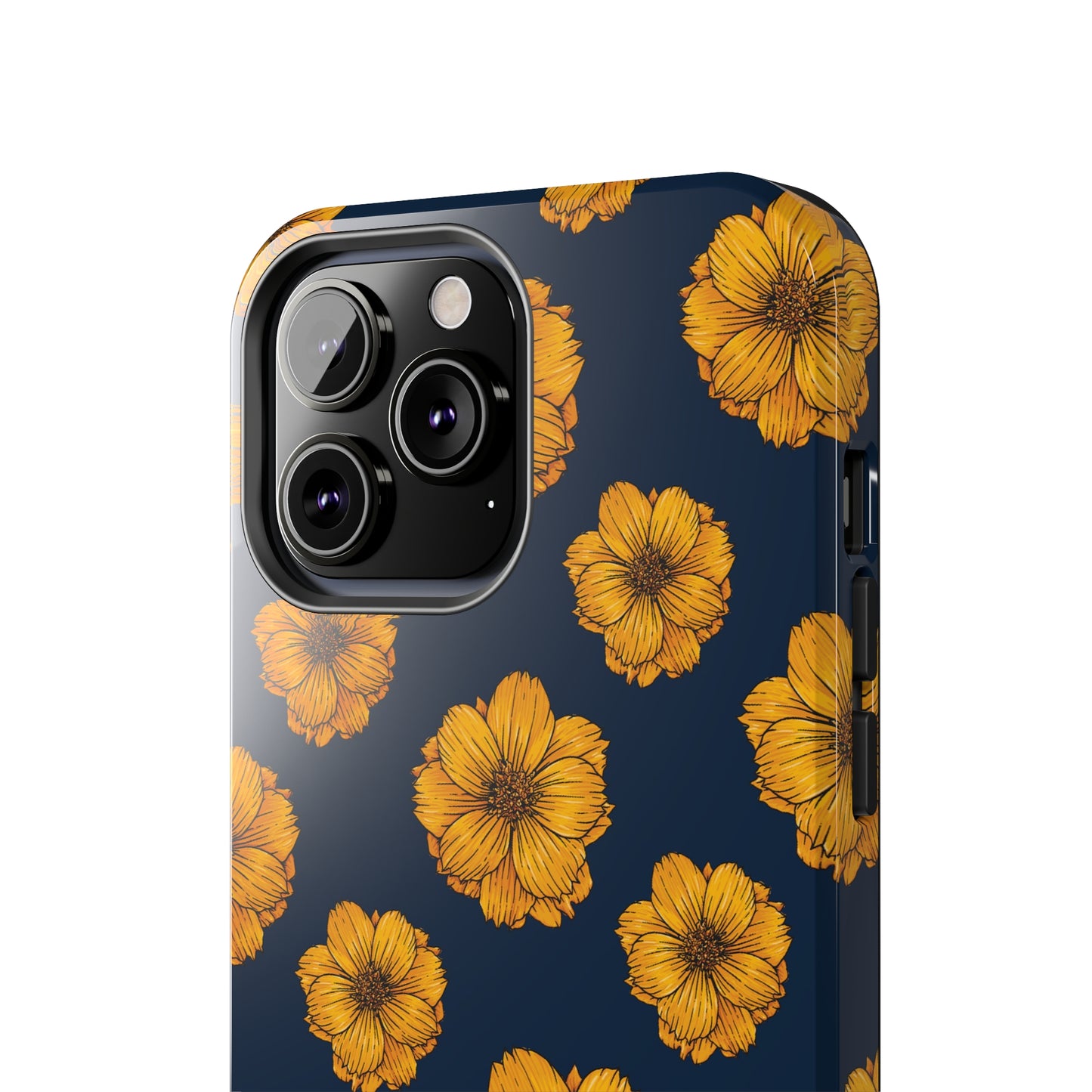 Sunflower Glimmer Tough iPhone Case