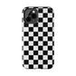 Black and white checks Tough Case