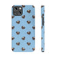 Pug Pattern Snap Case