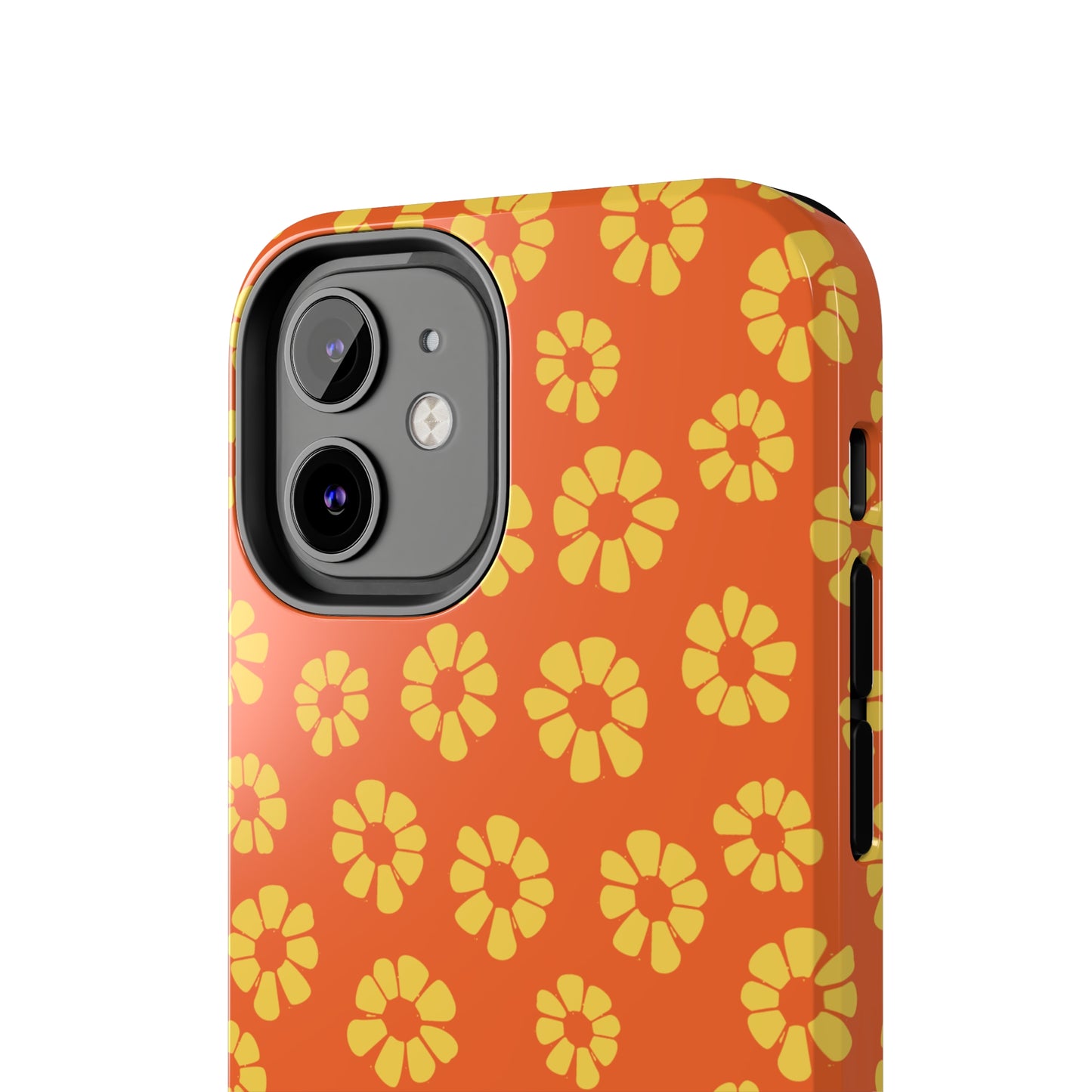 Maio laranja Pattern Tough iPhone Case