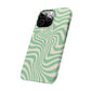 Pistachio Swirls Snap Case