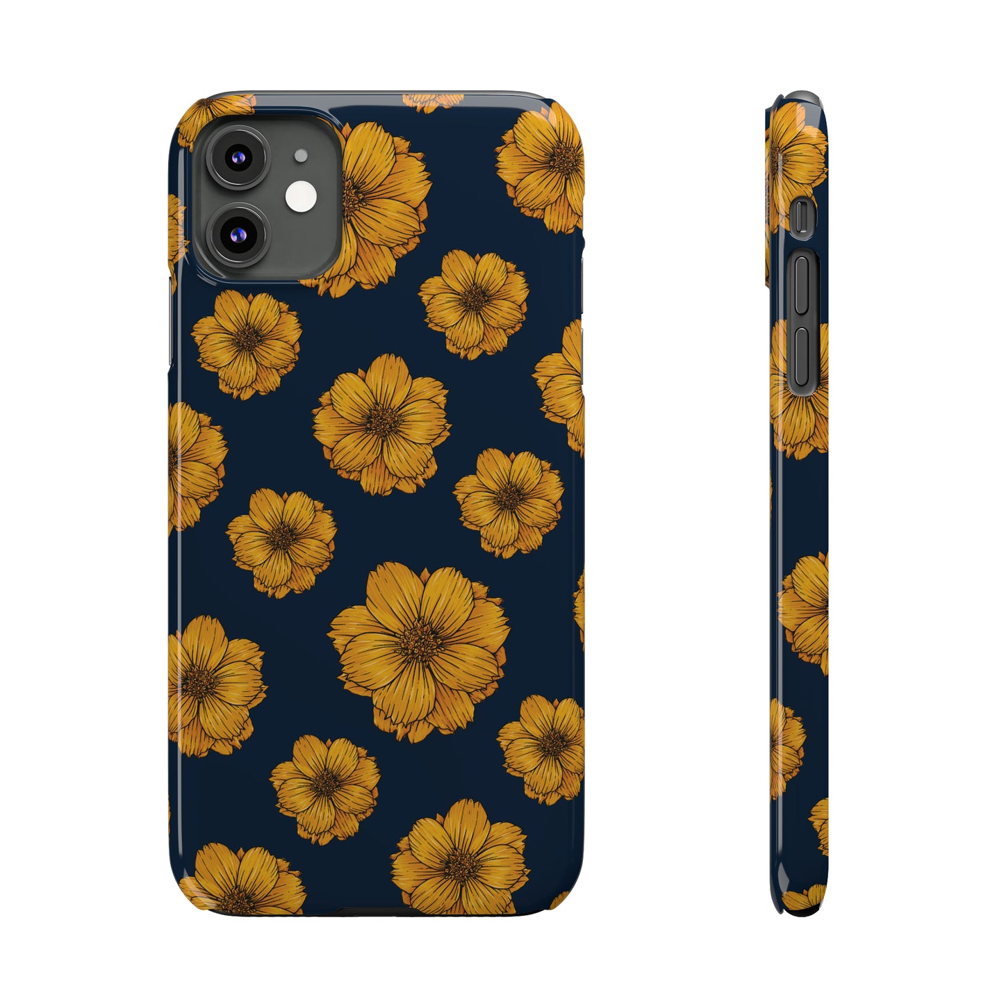 Sunflower Glimmer Snap Case