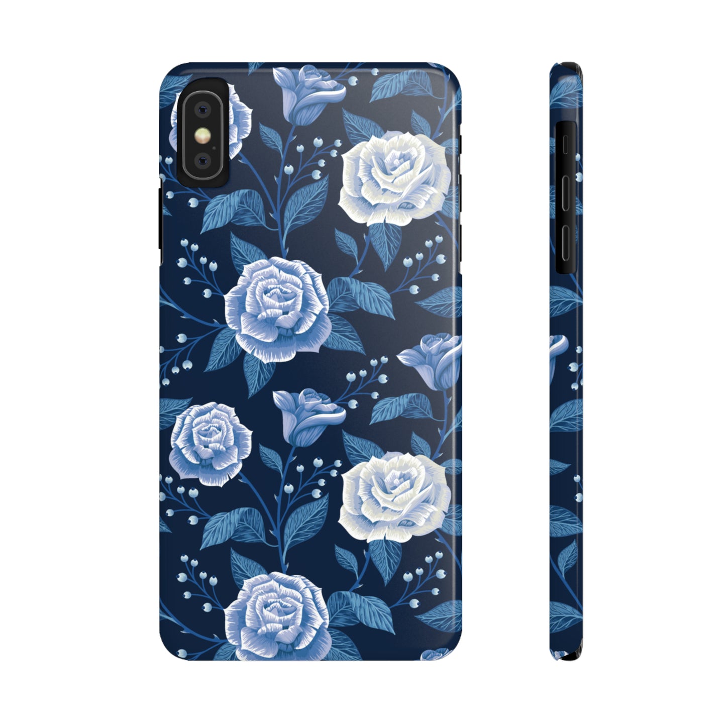 Midnight Rose Snap Case