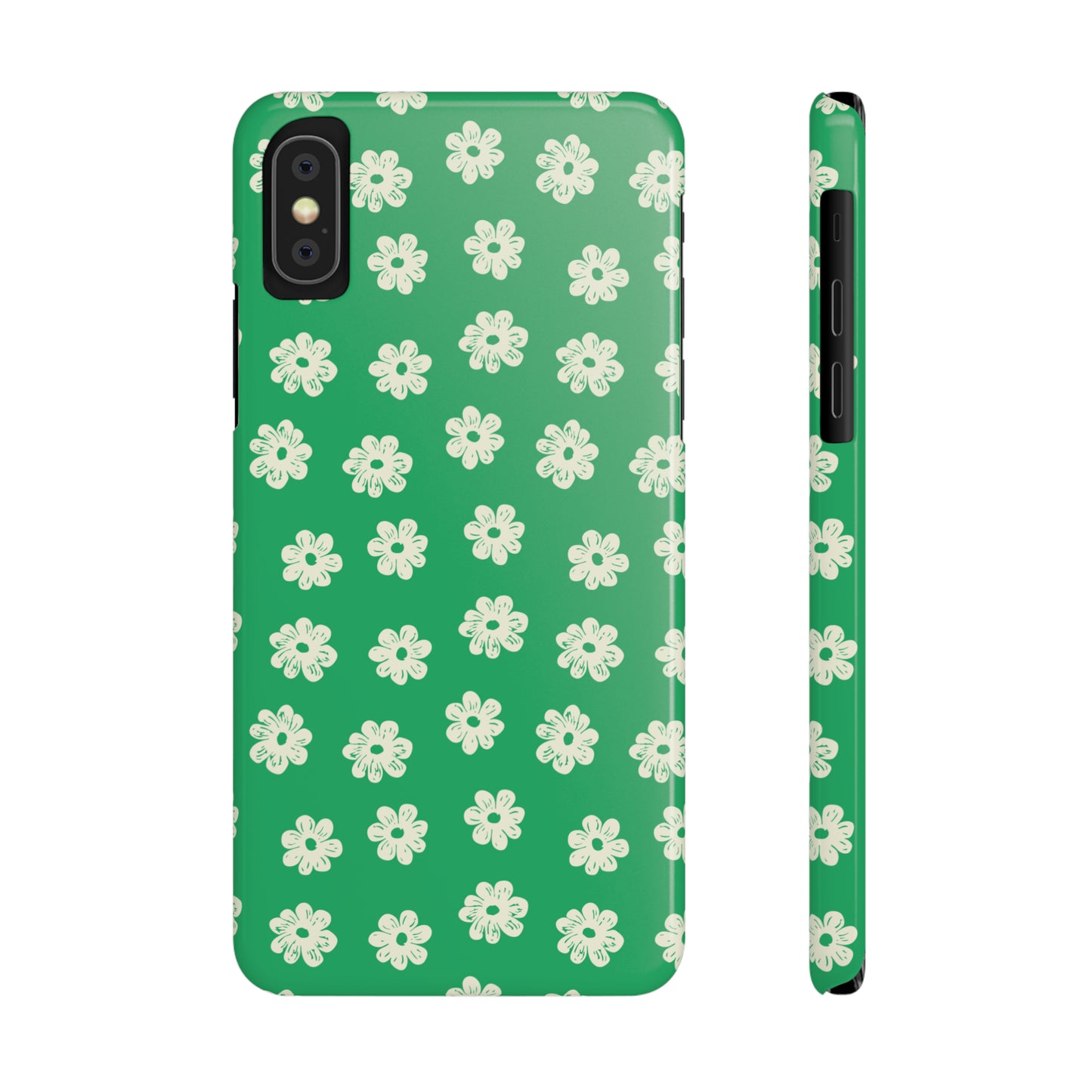 Retro Floral Snap Case