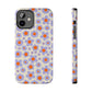 Groovy Flowers Tough iPhone Case