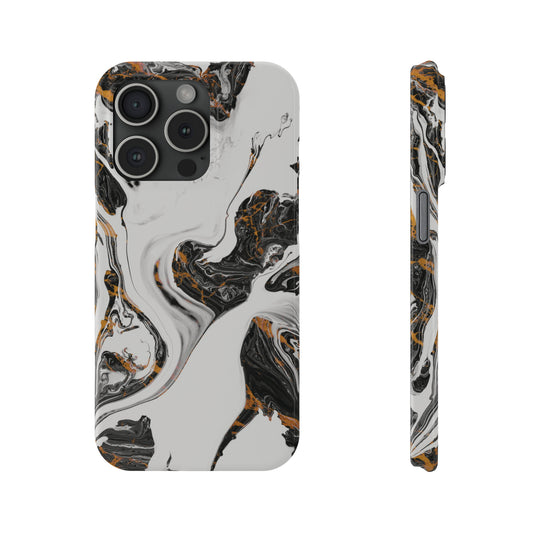 Misty Marble Snap Case