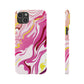 Acid marble pattern Snap Case