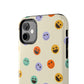 Smileys from 70s Tough iPhone Case