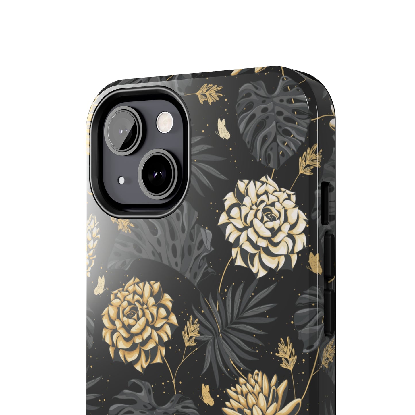 Golden Bloom Tough iPhone Case