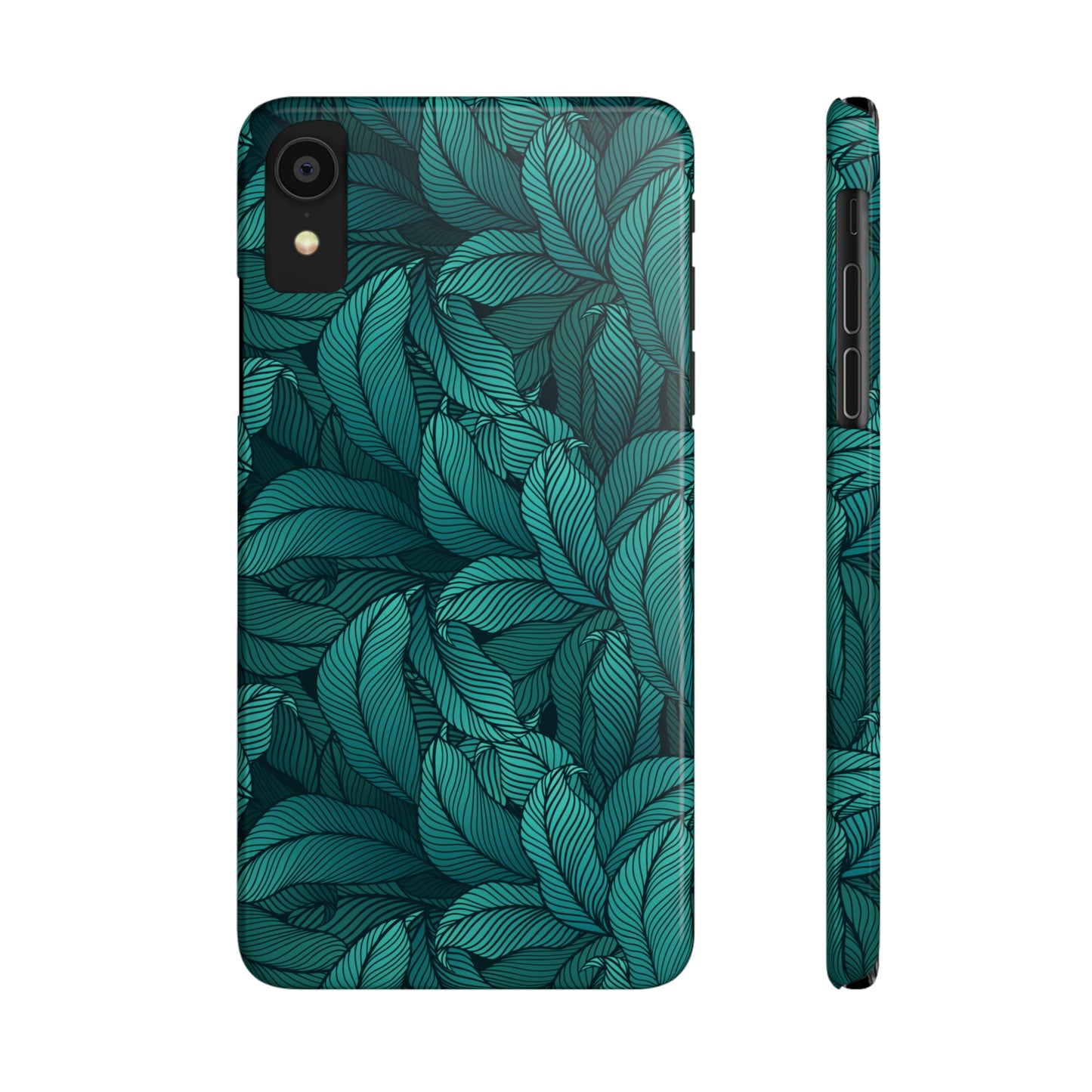 Tropical Leaves Snap Case