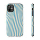 Aqua Swirl Tough iPhone Case