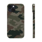 Dark Camouflage Snap Case