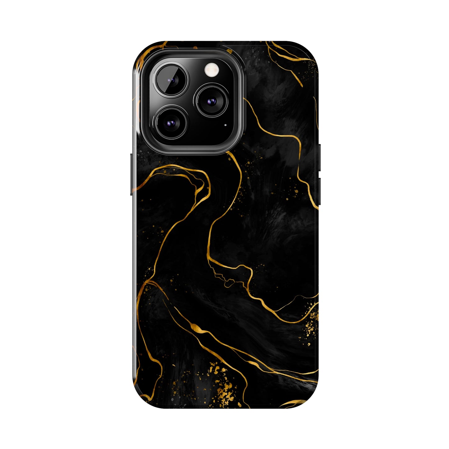 Black Mirage Tough iPhone Case