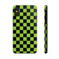 Pickled Checkers Tough iPhone Case