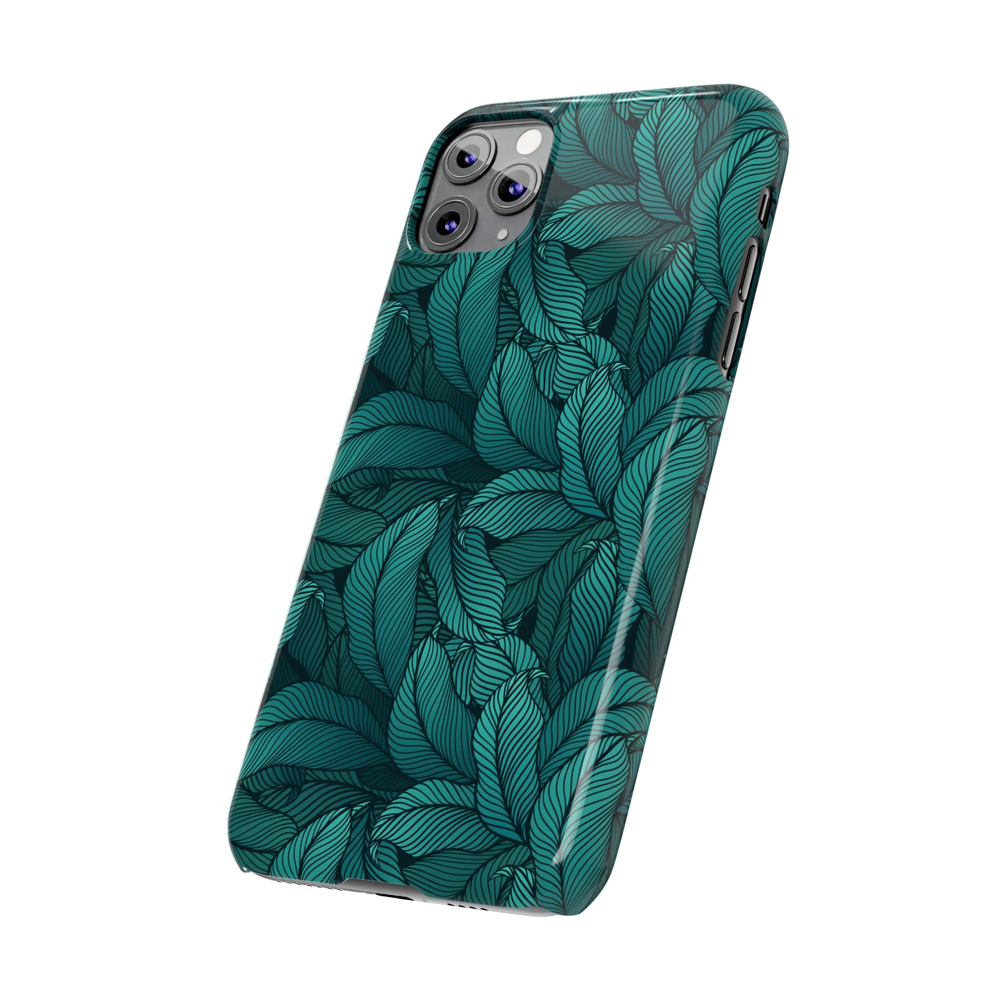 Tropical Leaves Snap Case