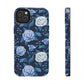 Midnight Rose Tough iPhone Case