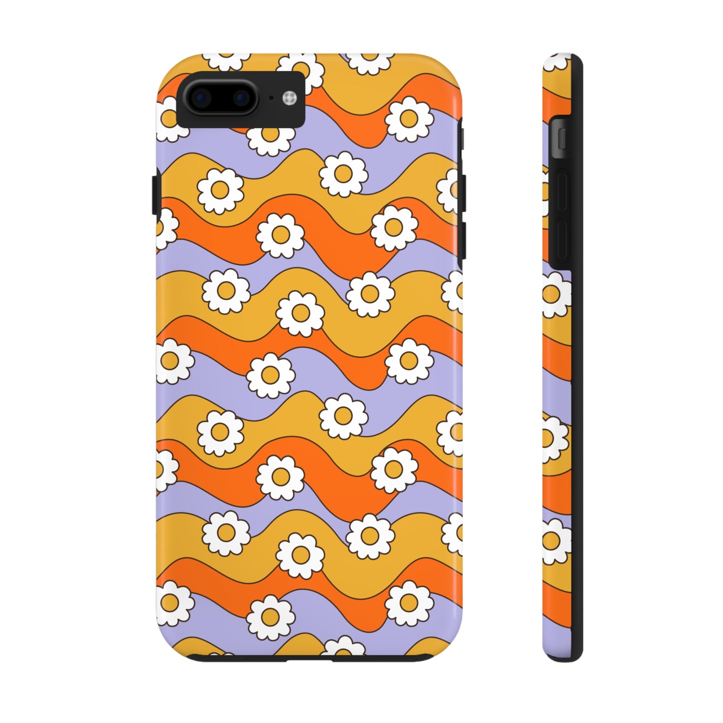 Retro Garden Tough iPhone Case