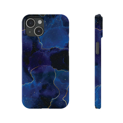 Blue marble pattern Snap Case