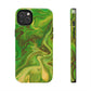 Melted Peridot Tough iPhone Case