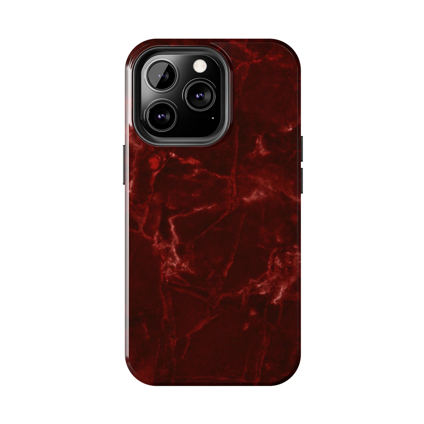 Red stone pattern Tough Case