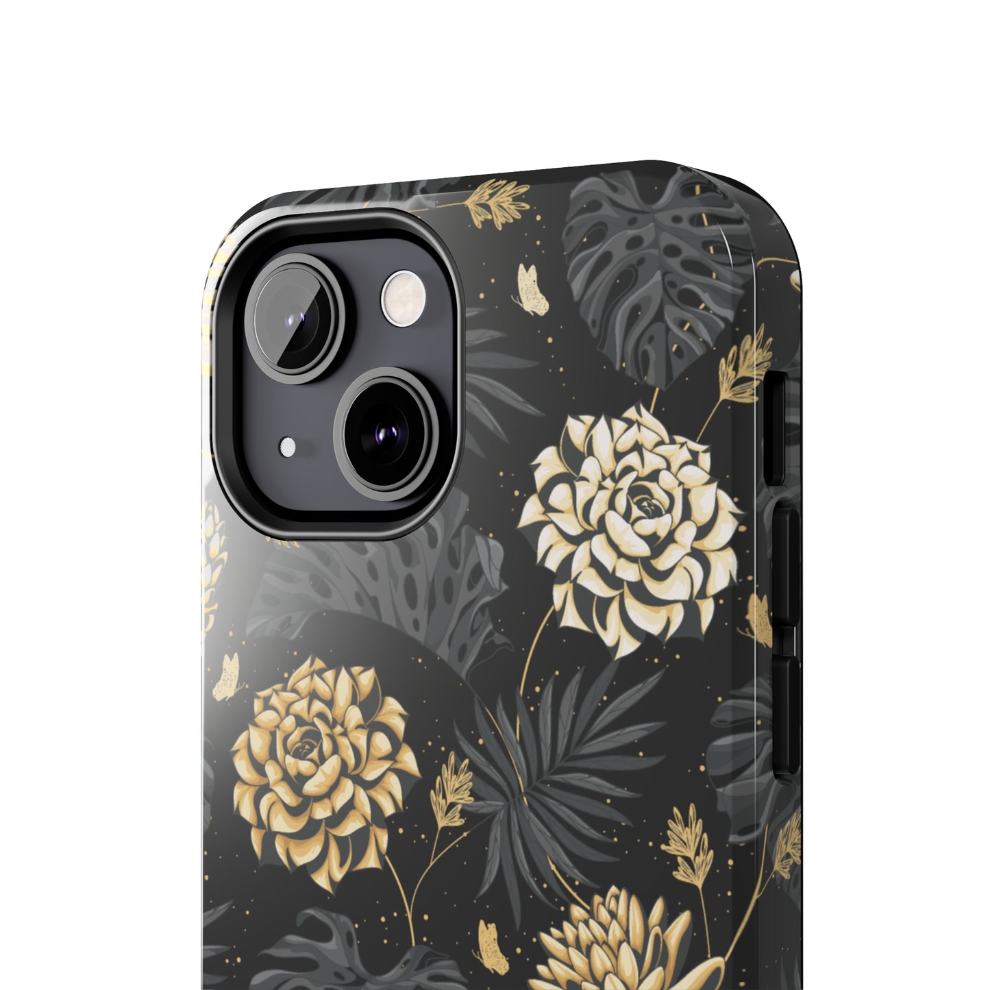 Golden Bloom Tough iPhone Case