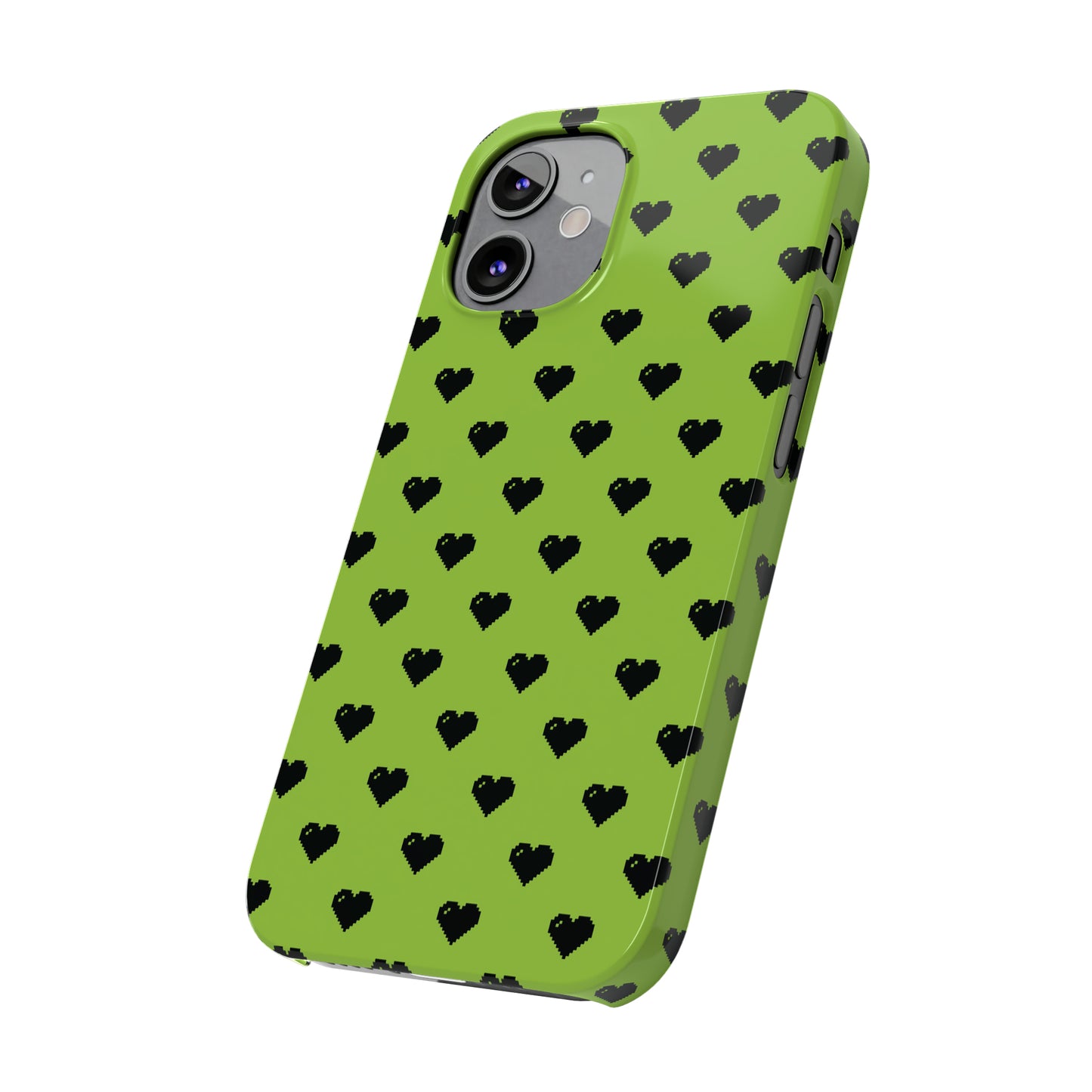 Pixelated Heart Snap Case