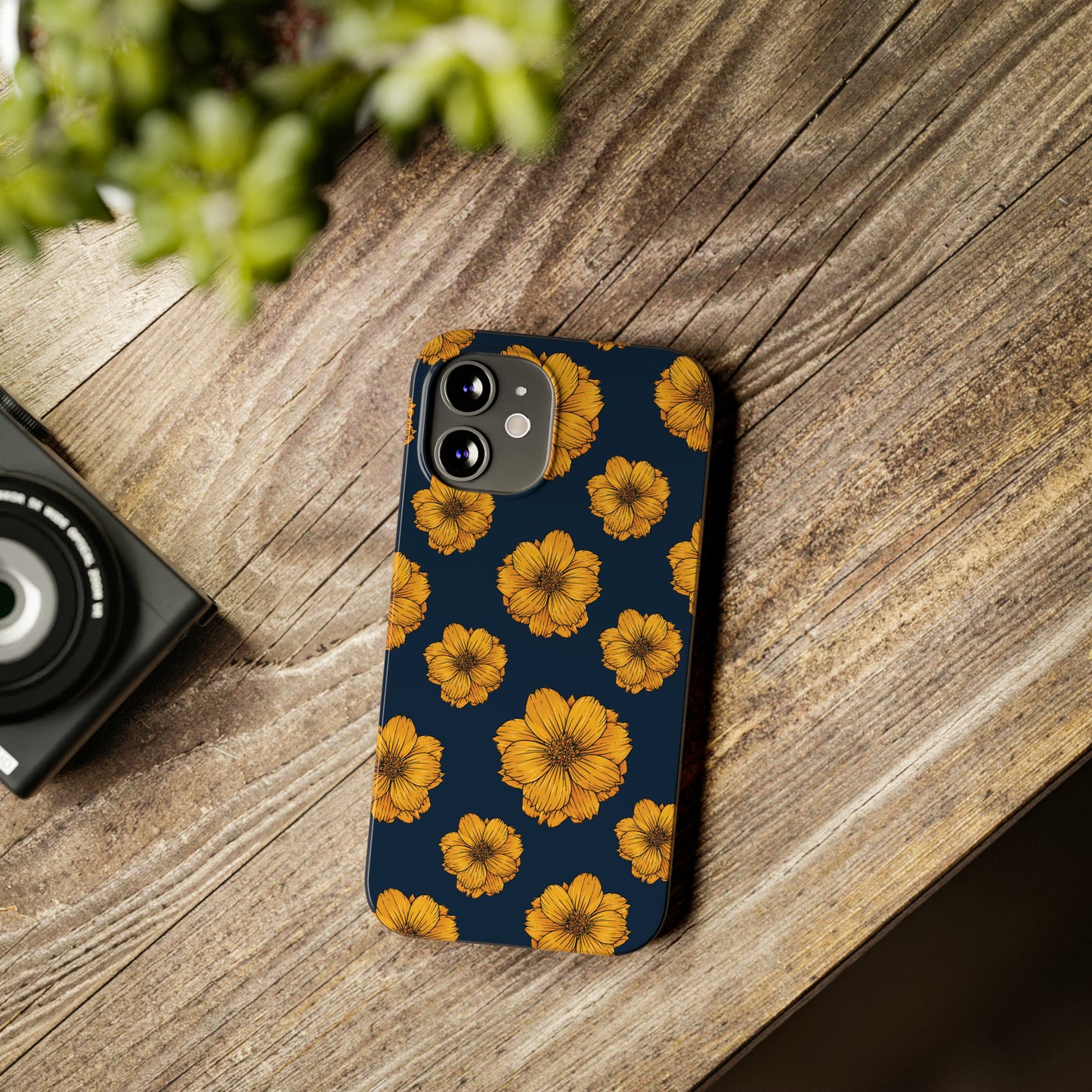 Sunflower Glimmer Snap Case