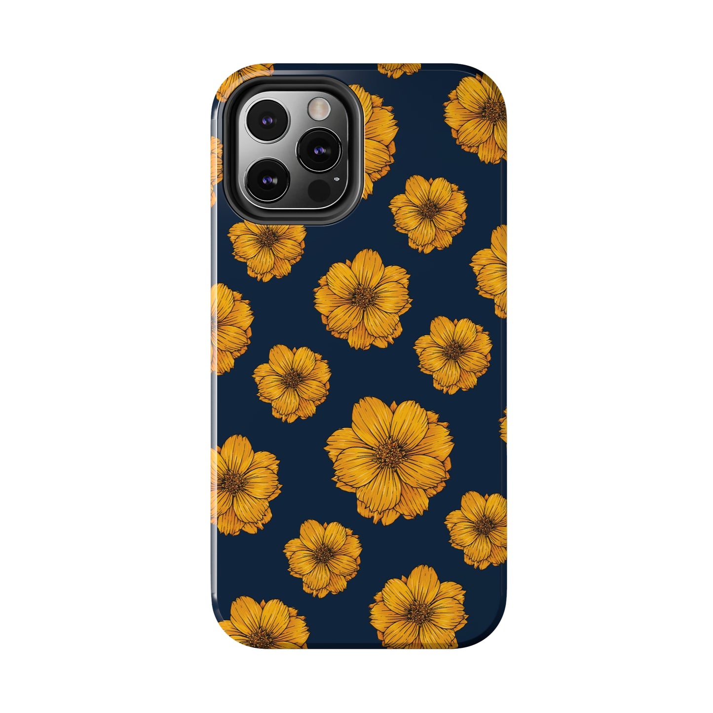 Sunflower Glimmer Tough iPhone Case