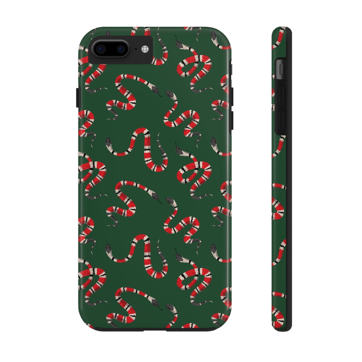 Snake Pattern Tough iPhone Case