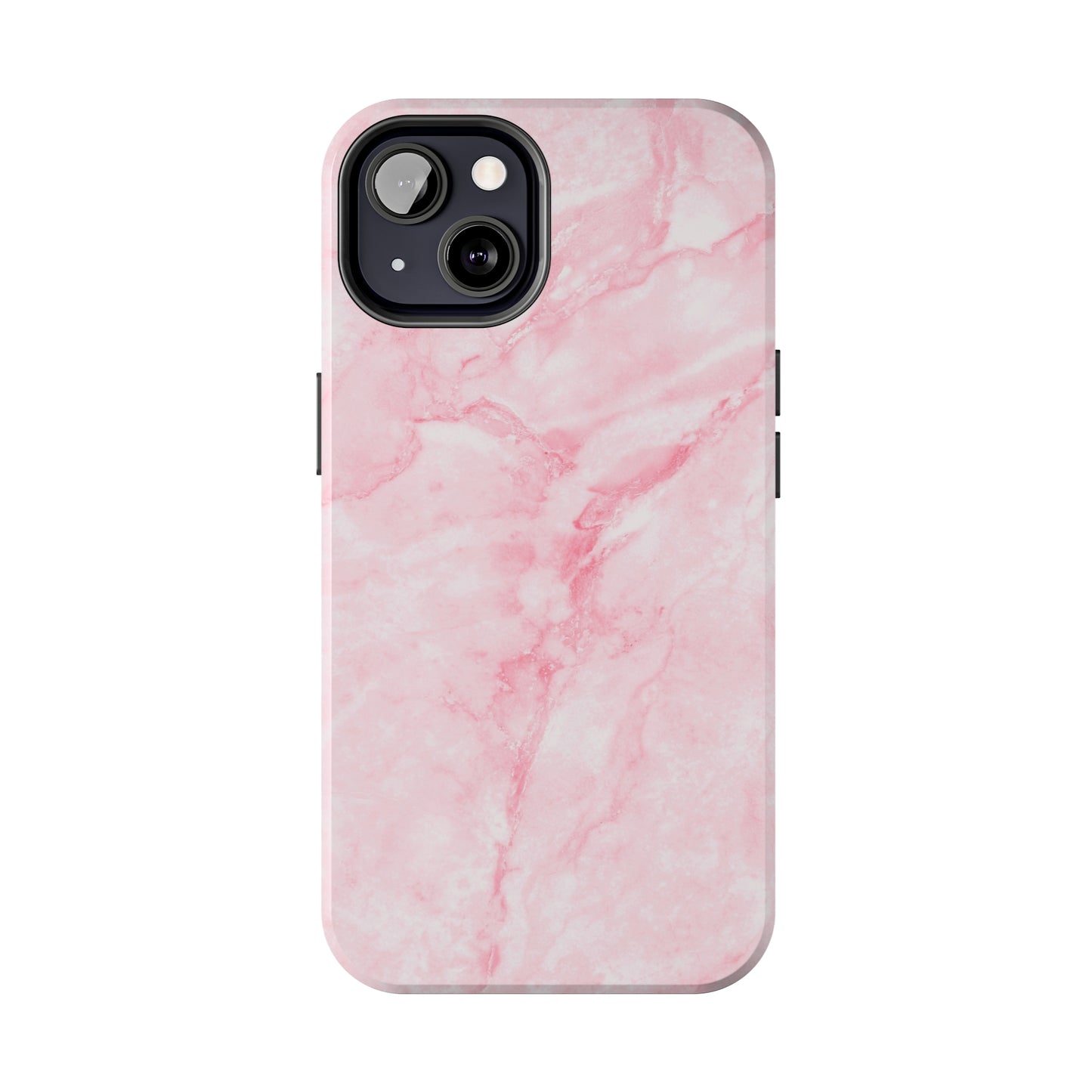 Pink Marble Tough iPhone Case