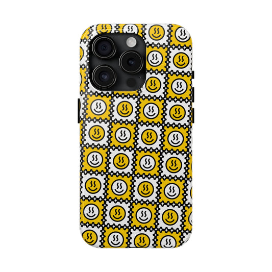 Acid Smiley Tough iPhone Case