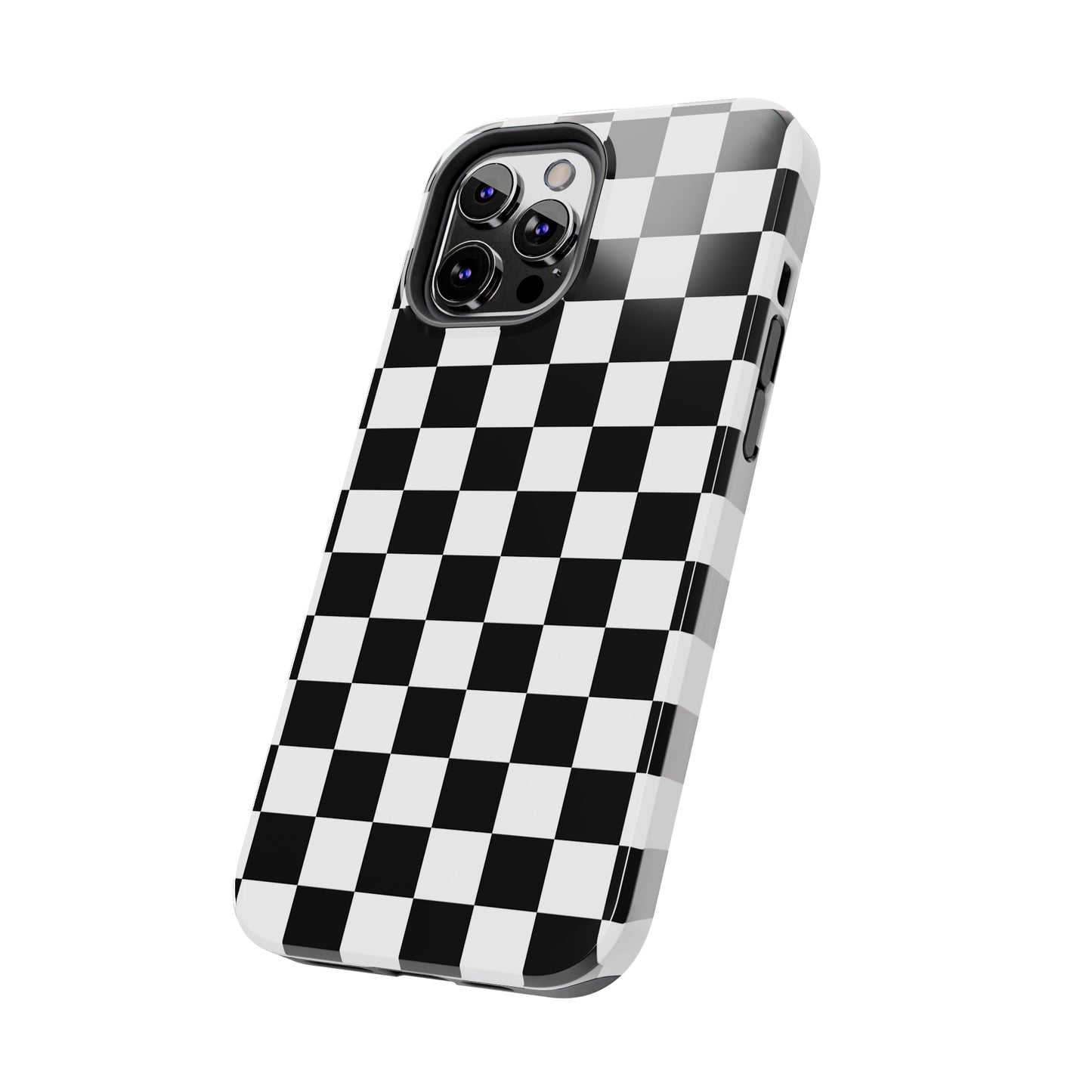 Black and white checks Tough Case