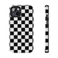 Black and white checks Tough Case