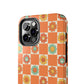 Retro Daisies Tough iPhone Case