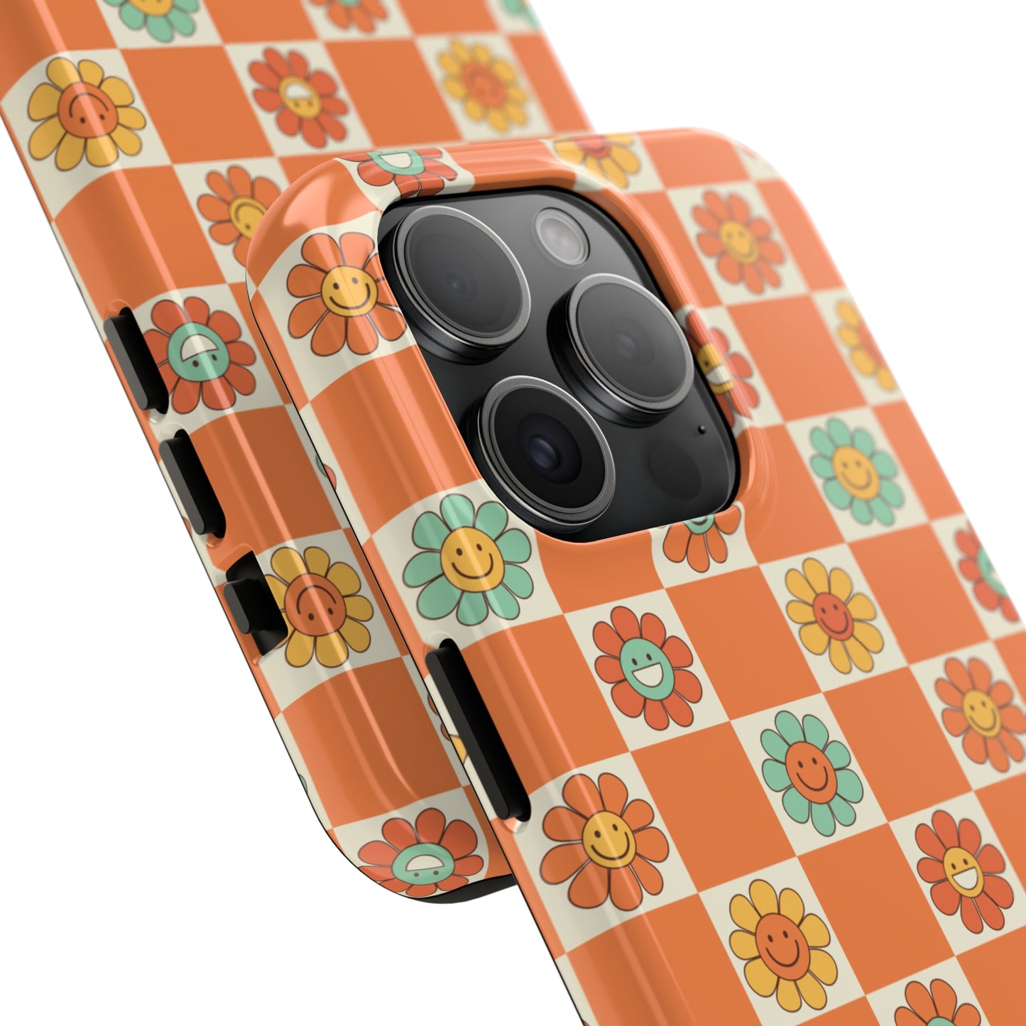 Retro Daisies Tough iPhone Case