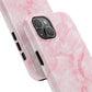 Pink Marble Tough iPhone Case