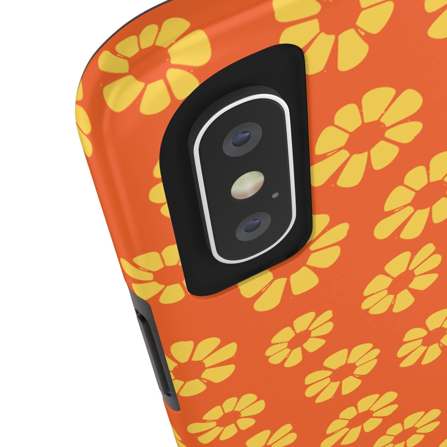 Maio laranja Pattern Tough iPhone Case