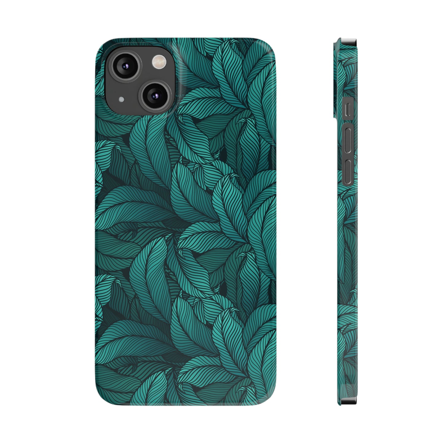 Tropical Leaves Snap Case