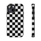 Black and white checks Tough Case