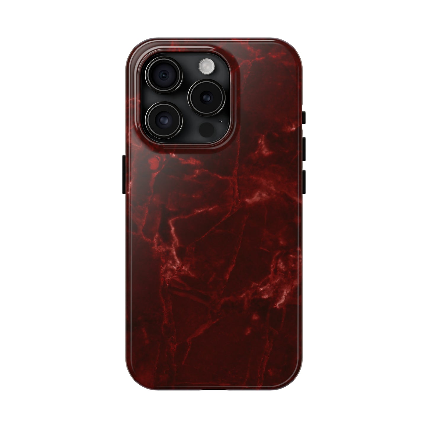 Red stone pattern Tough Case