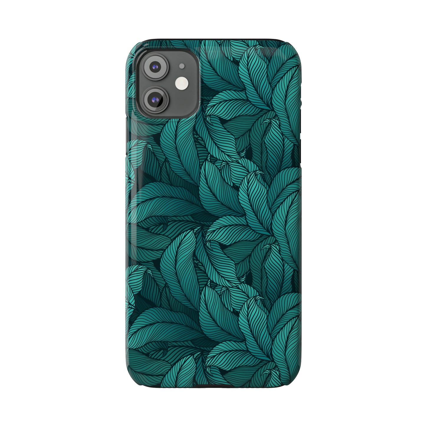 Tropical Leaves Snap Case