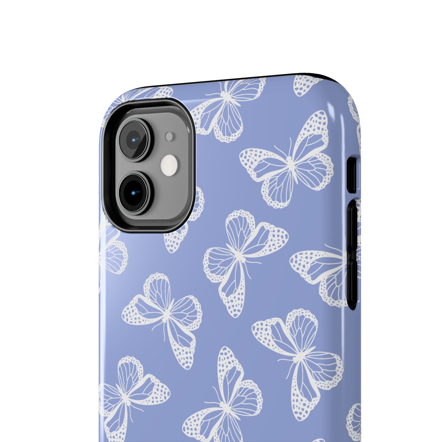 Lavender Butterflies Tough iPhone Case